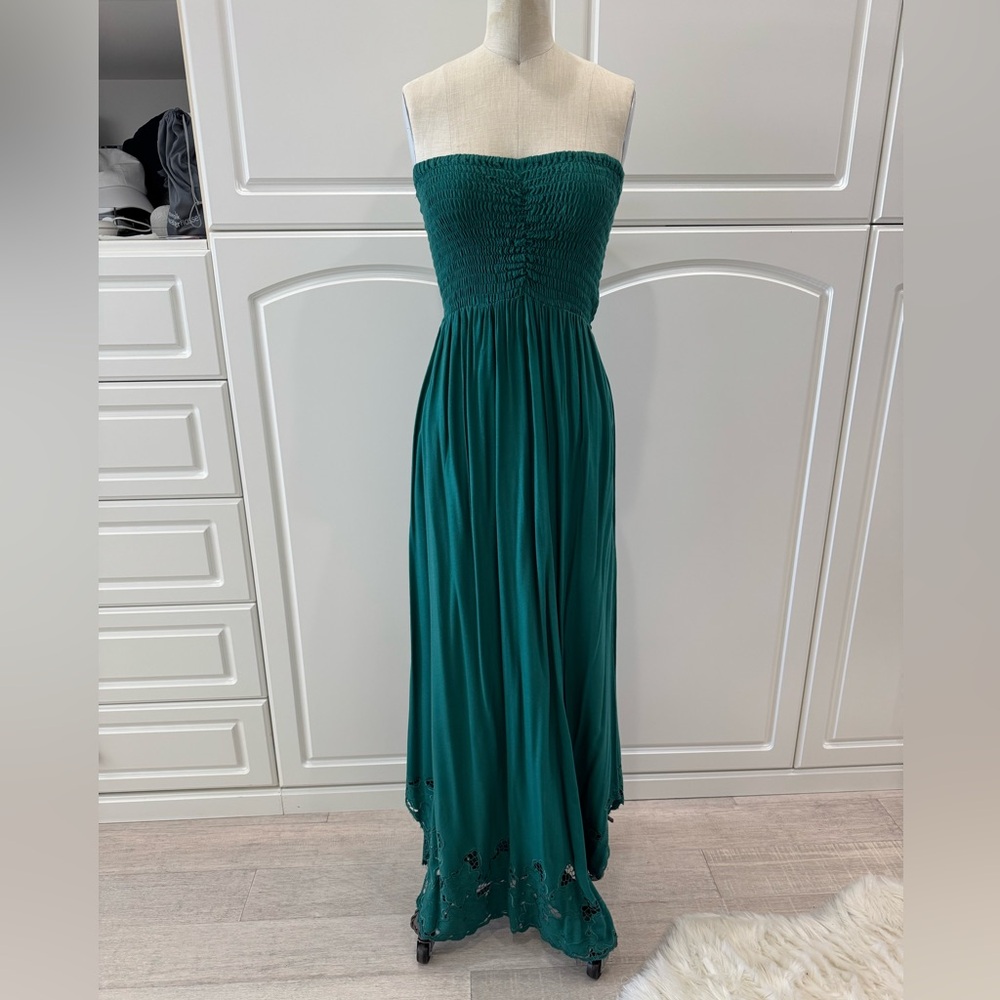 Salt + Grace Maxi Dress / Green